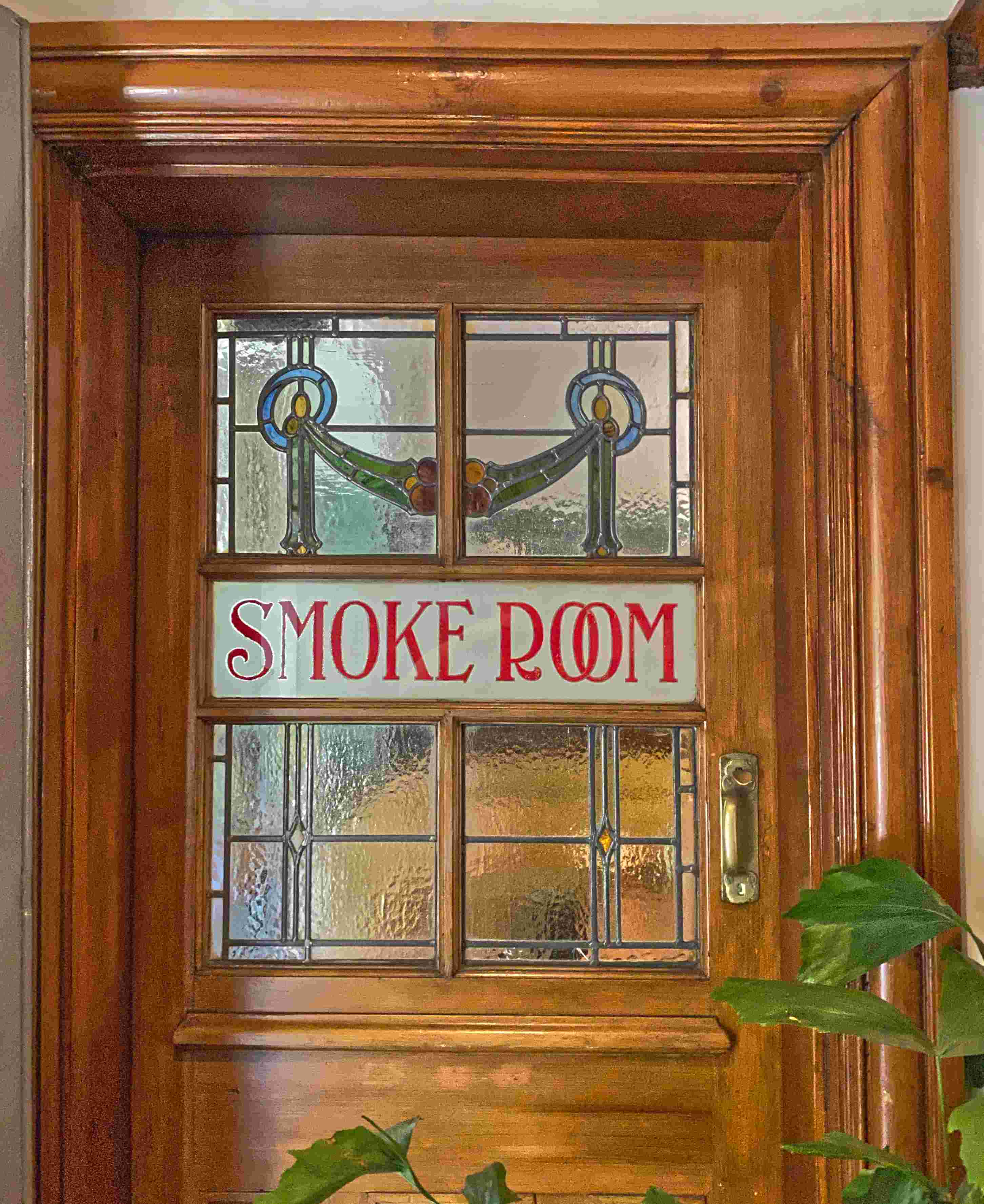 Smoke Room Door.  by Michael Slaughter LRPS. Published on 